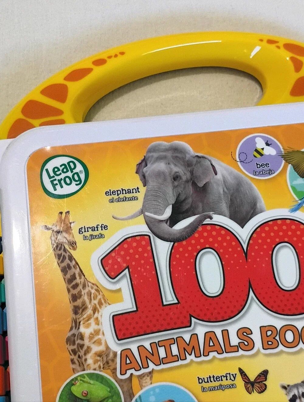LeapFrog 100 Animals Book - Bilingual English/Spanish Interactive Toy